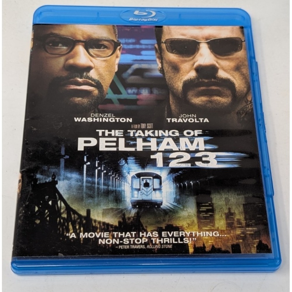 The Taking of Pelham 1 2 3 (Blu-ray, 2009) Denzel Washington John Travolta